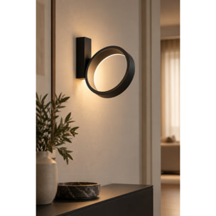 ENSO Lampada da parete Nero