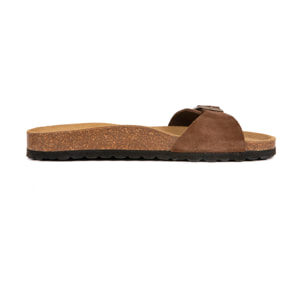 SANDALIA BABUNKERS MARRON