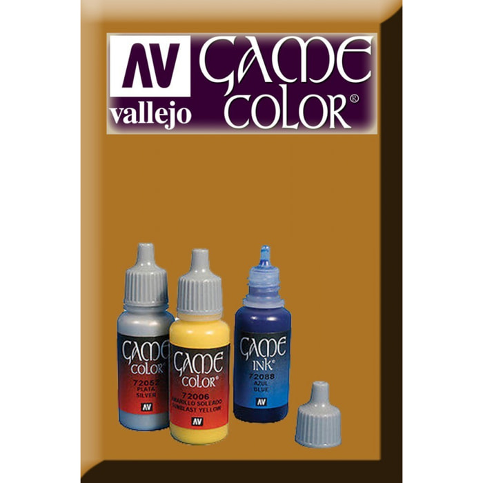 GAME COLOR HEAVY OCHRE EXOPAQ 72150 COLORI VALLEJO VALLEJO