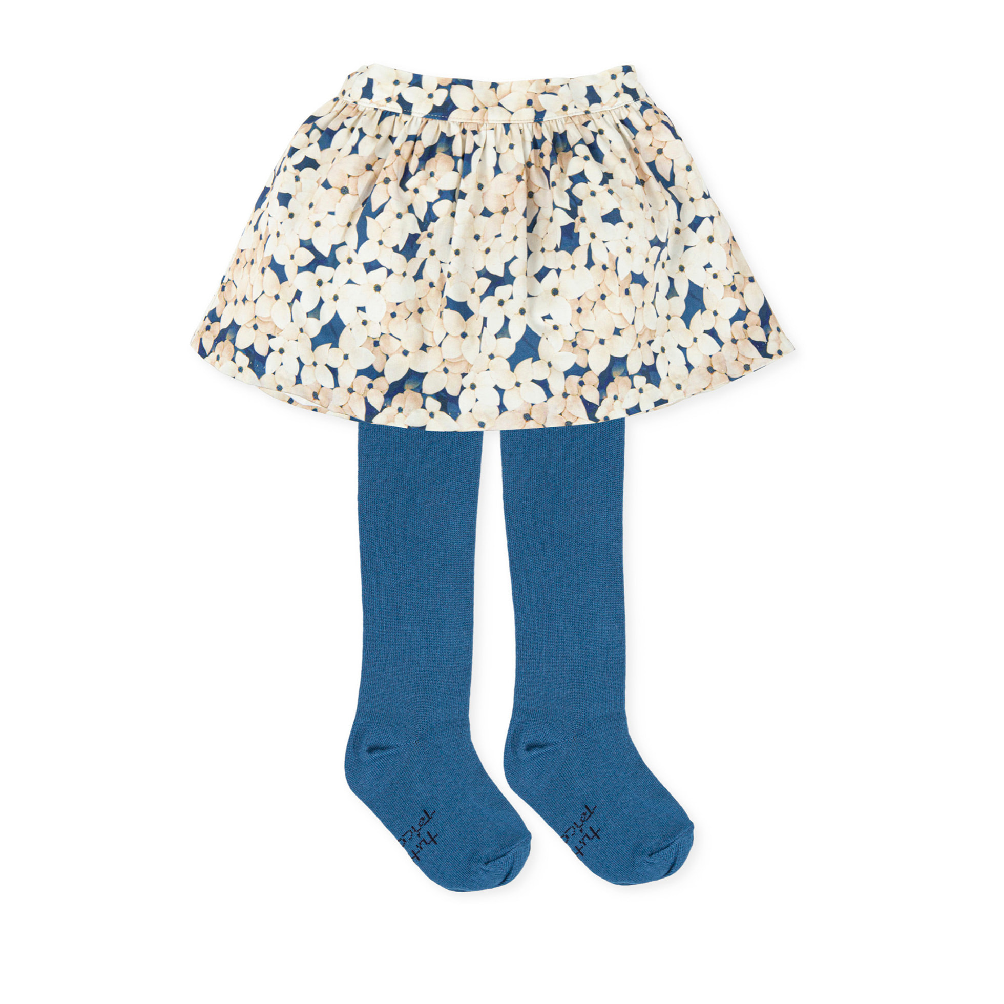 Falda con leotardos - Blanco quÍmico