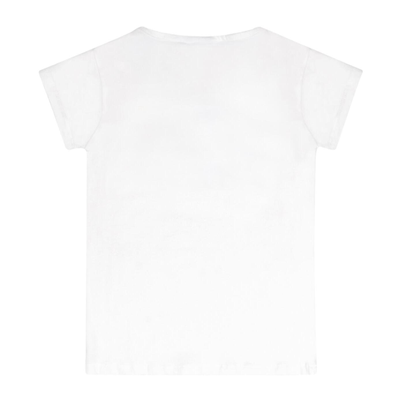 T-shirt da bambina in cotone Leone Summer