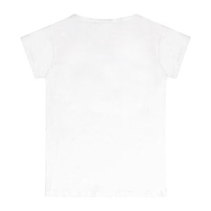 T-shirt da bambina in cotone Leone Summer