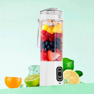 Batidora portátil HD-11 de 700 ml con potente motor de 360W, con batería recargable de 6000mAh.