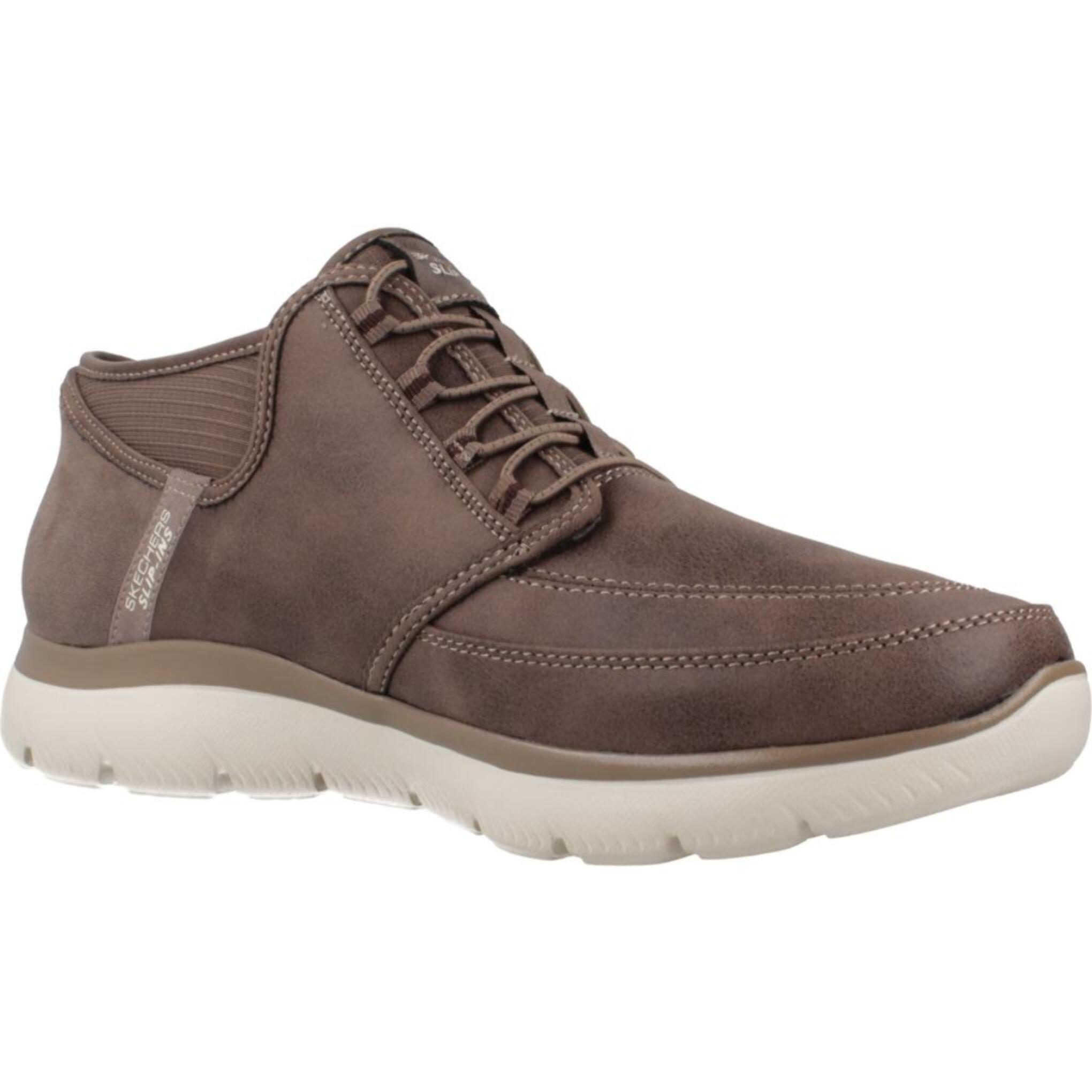 Sneakers De  Hombre Slip Ins - Summits - Siegul Marron
