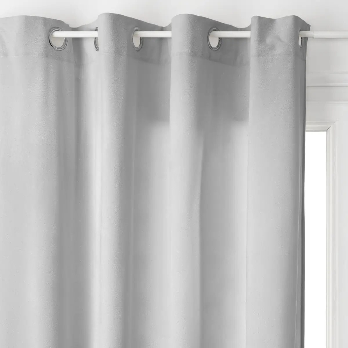 Rideau "Lilou" gris souris 140x260cm