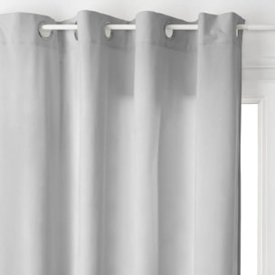 Rideau "Lilou" gris souris 140x260cm