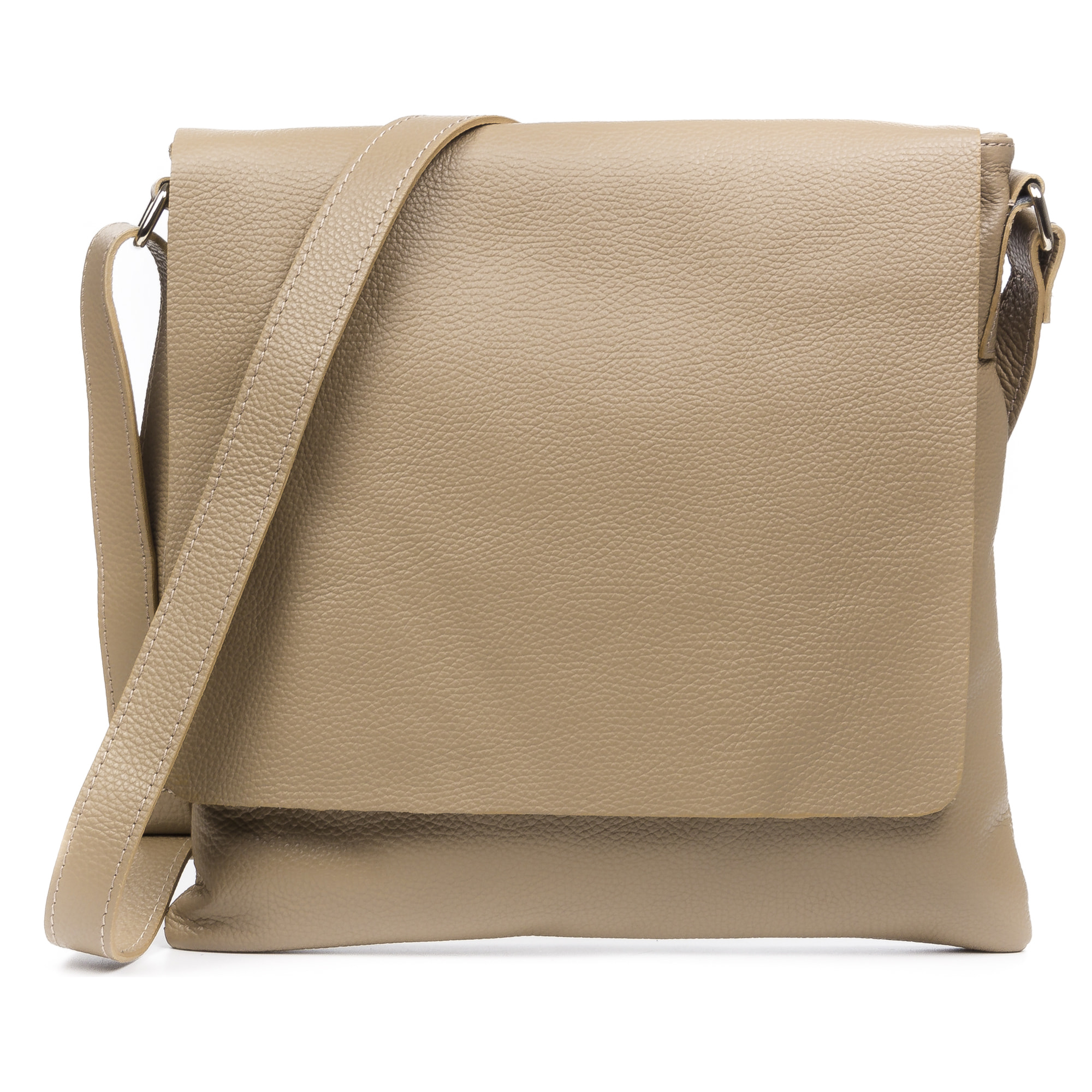 Agnadello Borsa Messenger Donna. Pelle autentica Dollaro.