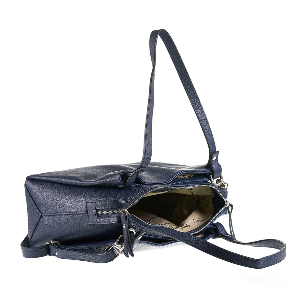 Borsa a tracolla da donna Made in Italy - Modello Celestia Ultra - 100% pelle - 32.0 x 22.0 x 13.0 cm