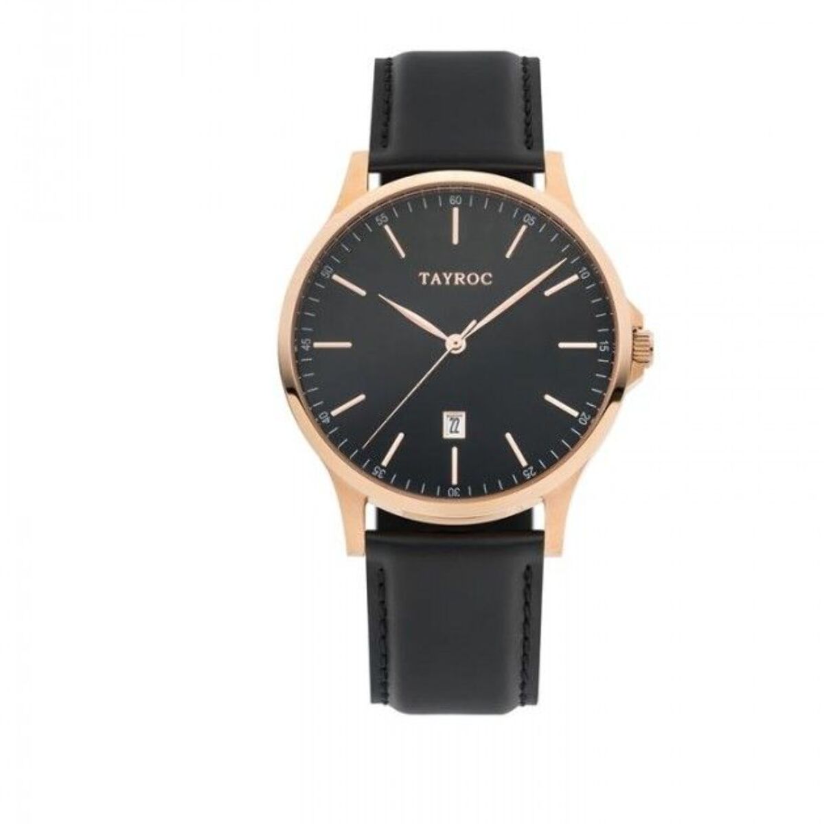 Reloj Tayroc TXM104 Hombre Analogico Cuarzo con Correa de Cuero