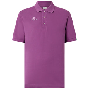 Polo Shirts Kappa Uomo Logo Maltaxita Mss Viola