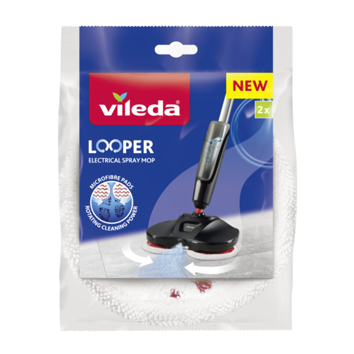 Vileda - Recharge officielle pour Looper balai spray électrique