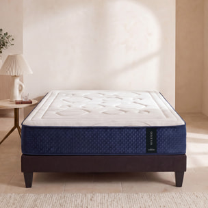 Matelas Hybride Dolce Vita, Ressorts Ensachés & Mémoire de forme, Soutien Ferme, 28 cm, Limite les Points de Pression