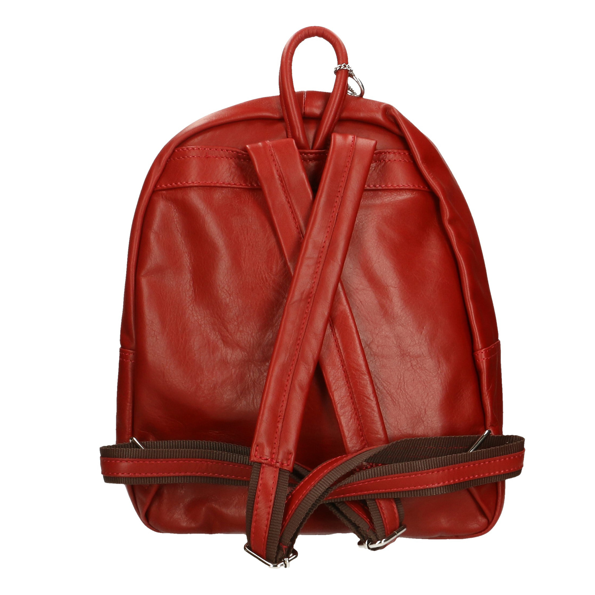 Chicca Borse Borsa Zaino Rosso
