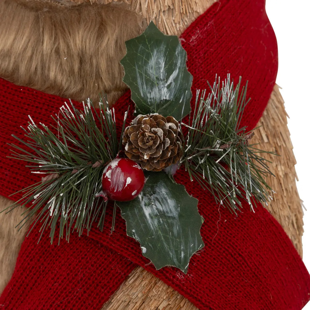 PLF OURS BOIS BONNET H75CM