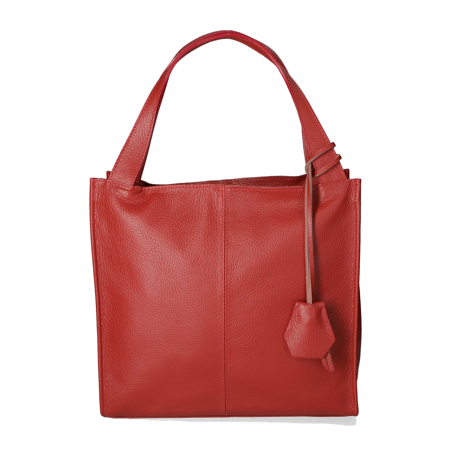 Borsa a spalla  da donna In Vera pelle Made in Italy 34x32x11 cm