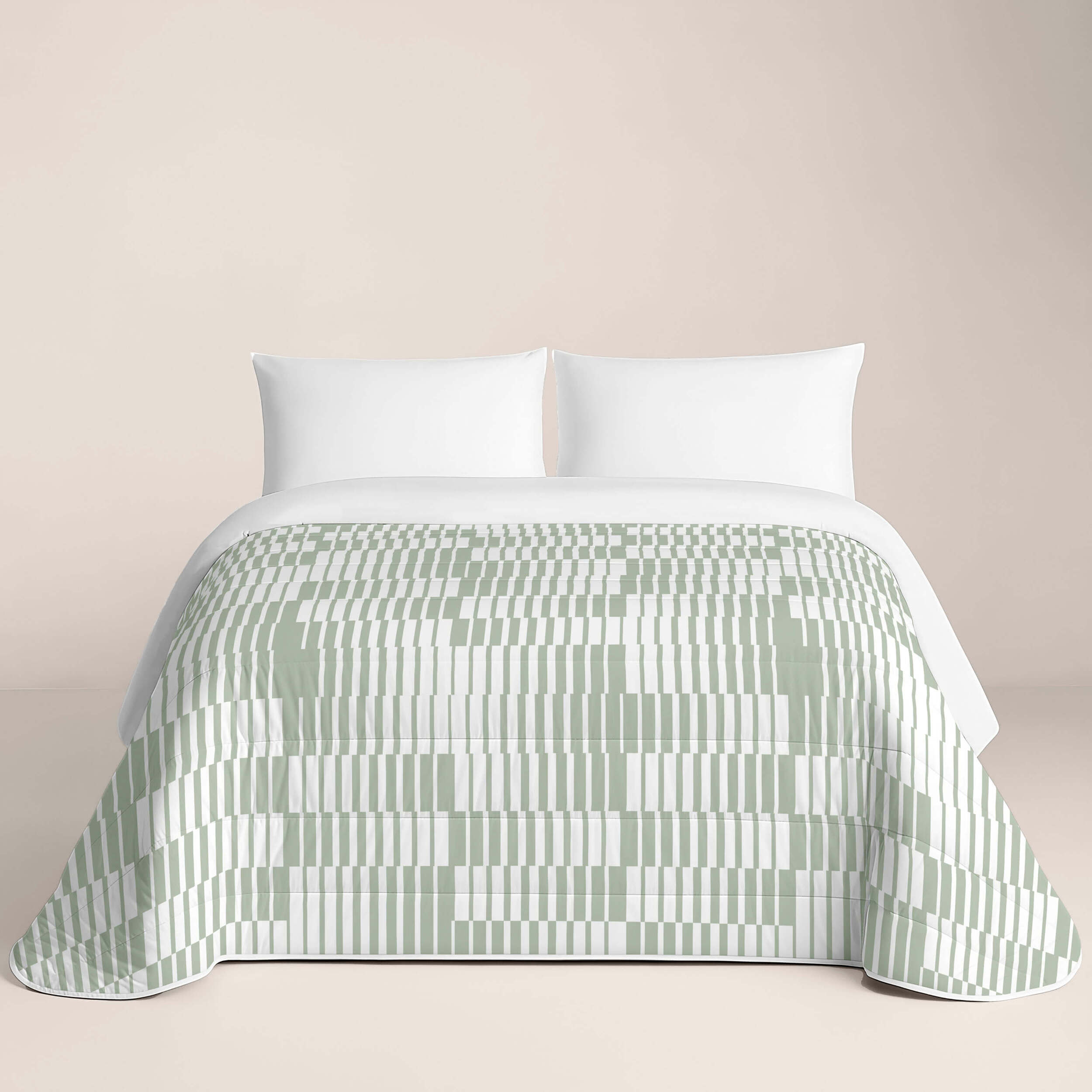 Edredón Nórdico Estampado - 100% Poliéster Microfibra - 300 gr/m² con Tacto Pluma - Marcos Green