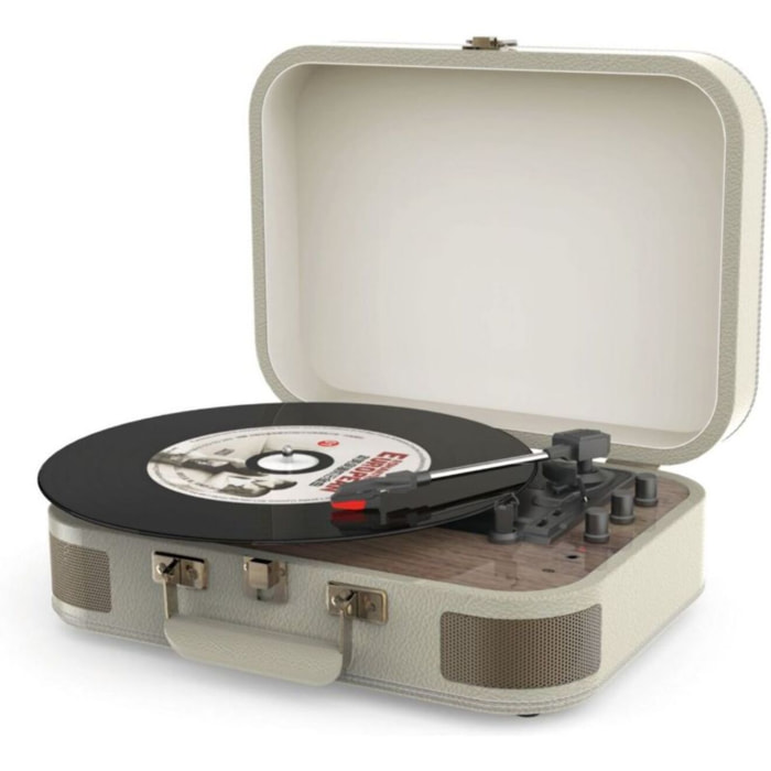 Platine vinyle ESSENTIELB TT-B300BT beige