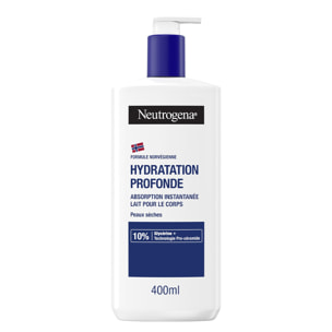 Hydratation Profonde 72h - NEUTROGENA® Lait Corps 400 ml