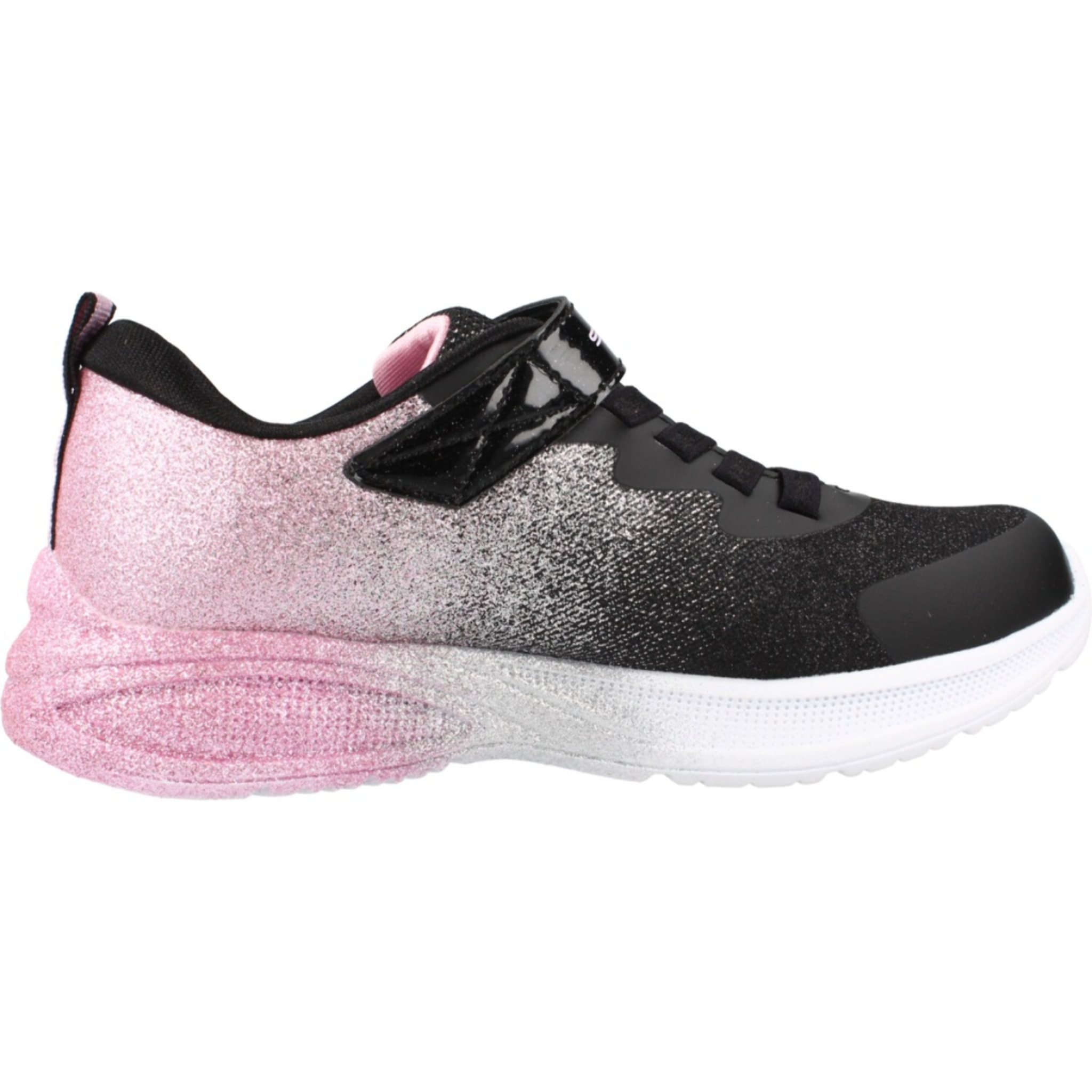Zapatillas Niña Microspec Max Advance - Glitz Negro