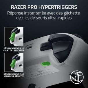 Manette RAZER Wolverine V3 Pro Blanche