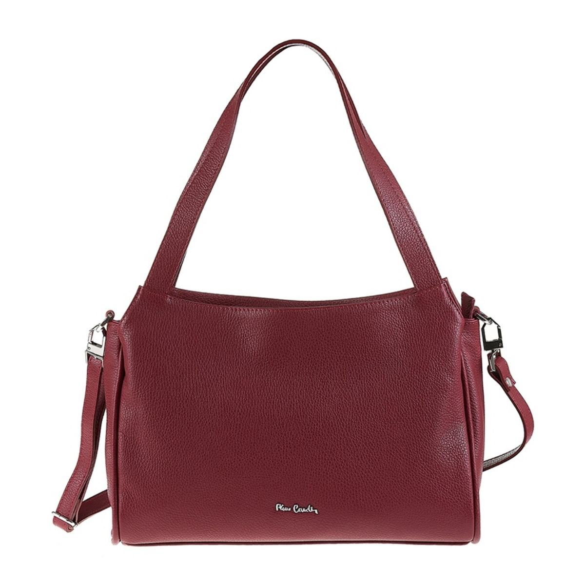 Borsa a spalla da donna Made in Italy - Modello Celeste Chic - 100% pelle - 36.0 x 24.0 x 10.0 cm