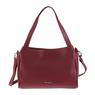 Borsa a spalla da donna Made in Italy - Modello Celeste Chic - 100% pelle - 36.0 x 24.0 x 10.0 cm