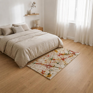 Tapis salon et chambre tissé motif ethnique BUBE