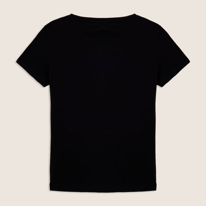 T-shirt Regular Freddy Training con Glitter sul Cuore