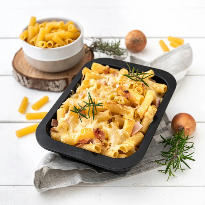 Lot de 2 plats à four rectangulaires 33 x 25 cm et 24 x 18 cm  Zenker Special Cooking