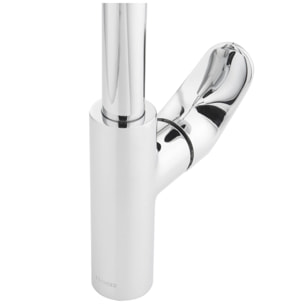 Dark mitigeur de lavabo avec bec pivotant, chrome (SATBSDA280LCR)