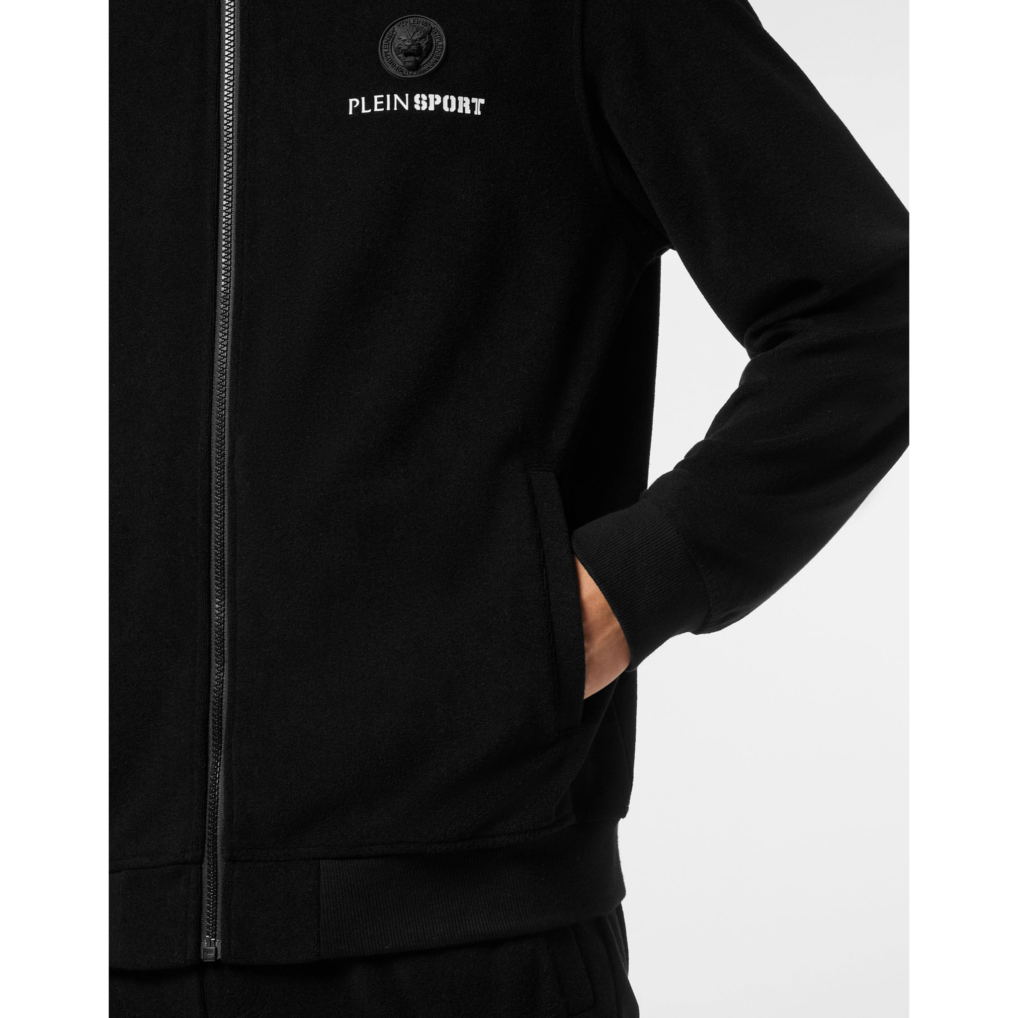 PLEIN SPORT Felpa con cappuccio