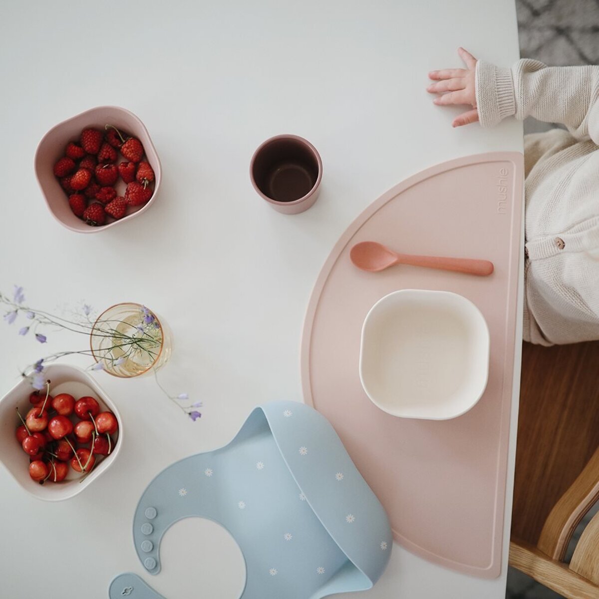 Mushie Mantel Silicona Solid