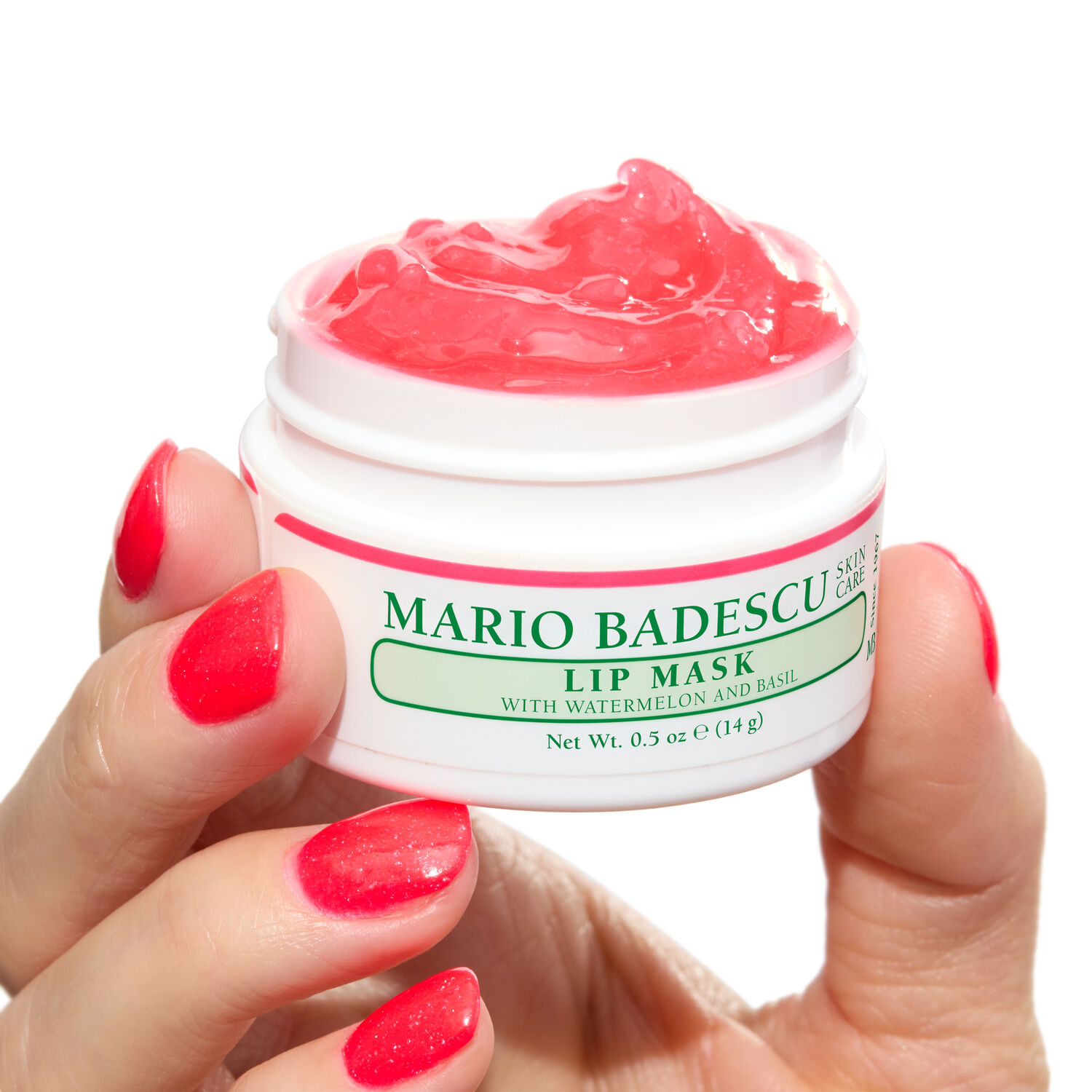 Lip Mask with Watermelon & Basil - Masque lèvres à la pastèque et au basilic