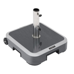 Pied de parasol valise Lostano Gris