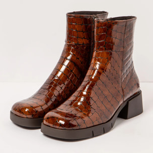 Botines 1284 HORASAN CUERO / VARSOVIA color Cuero