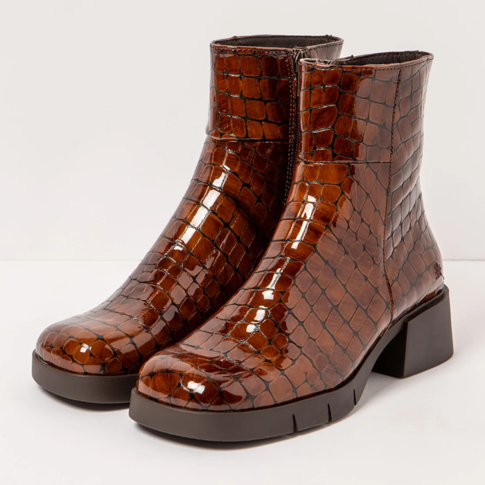 Botines 1284 HORASAN CUERO / VARSOVIA color Cuero