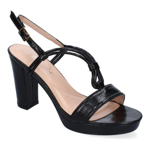 Sandalias de Tacón para Mujer, Comodas y Elegantes, Diseño Moderno con Tiras