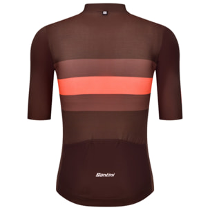 Bng – Maillot Manches Courtes Homme - Chocolat - Unisex