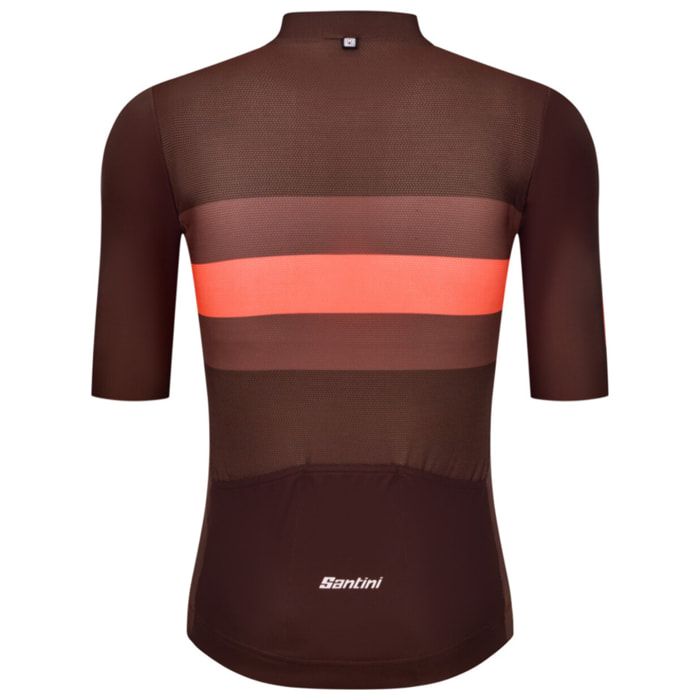 Bng – Maillot Manches Courtes Homme - Chocolat - Unisex
