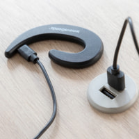 Cuffie Open Ear Cearser InnovaGoods - nero - 7,5 x 4,2 x 0,7 cm