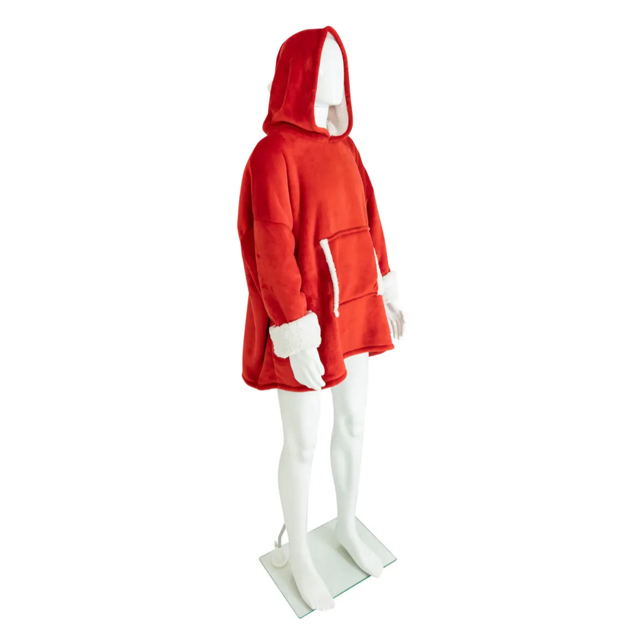 Plaid manche rouge L-XL