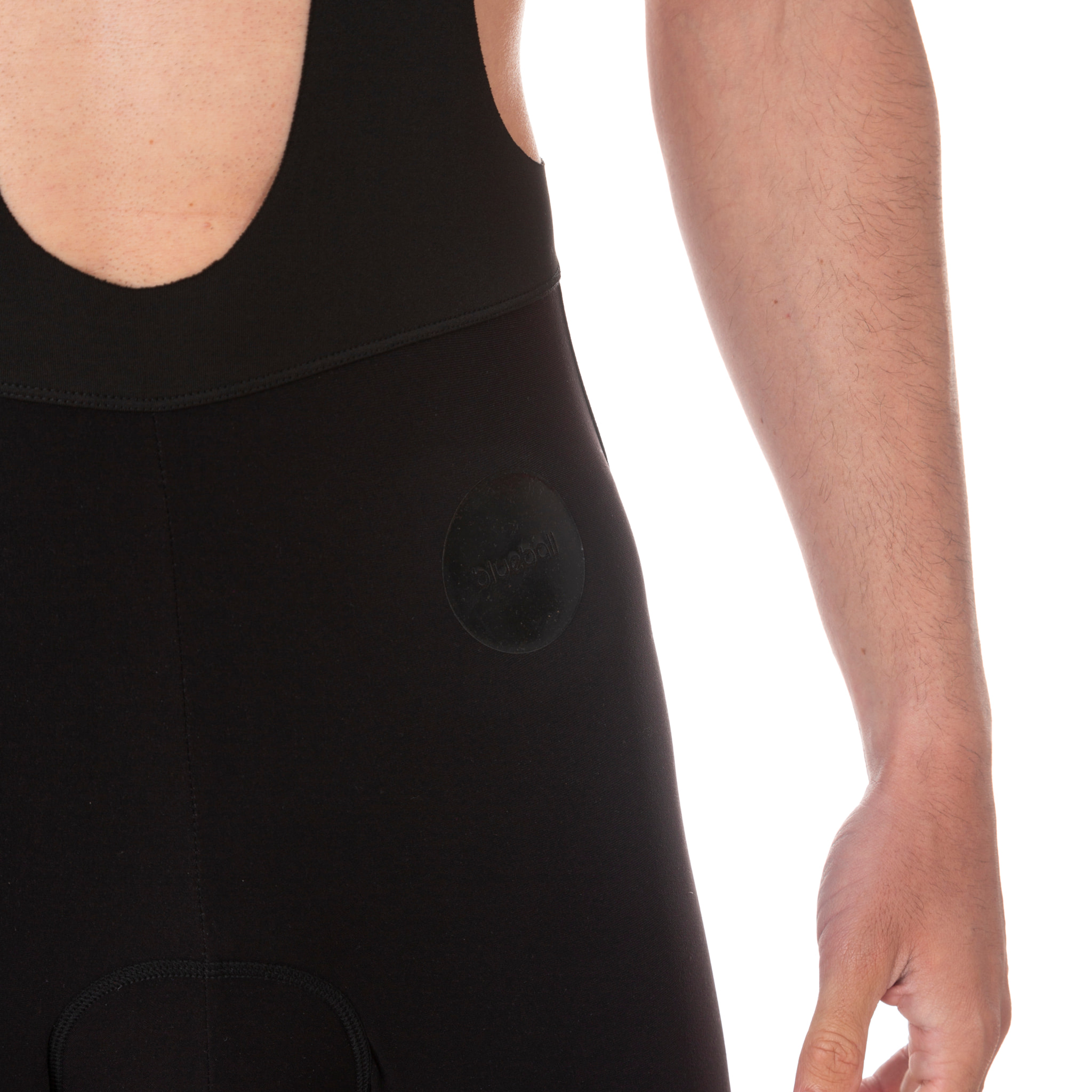 CULOTTE DE COMPRESIÓN CICLISMO PARA HOMBRE LARGO BLUEBALL EN NEGRO