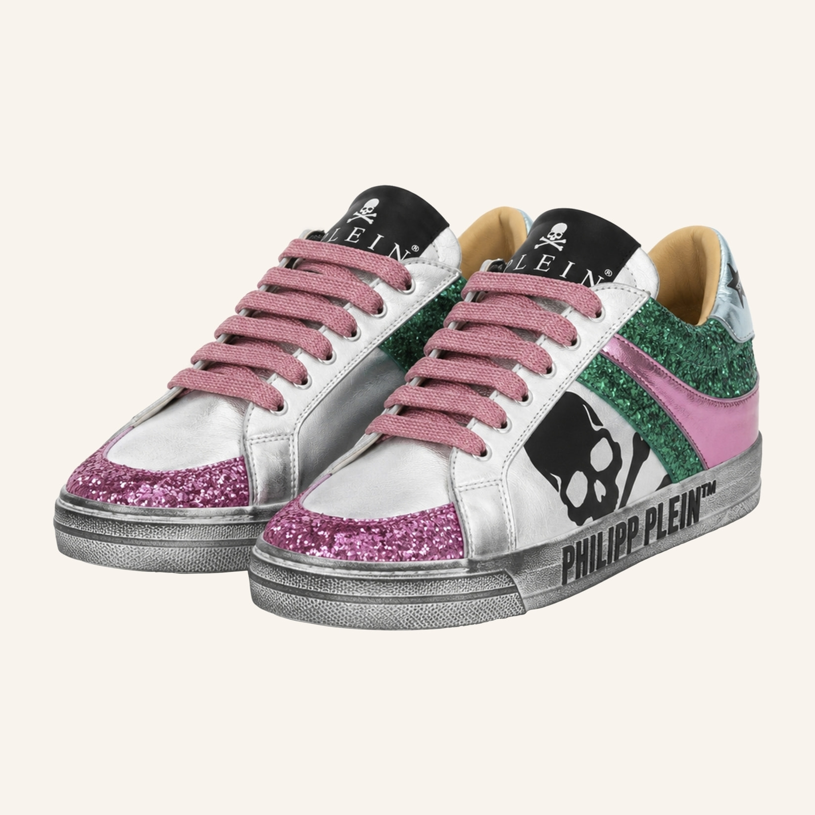PHILIPP PLEIN Zapatillas bajas SKULL
