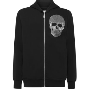 PHILIPP PLEIN Hooded Sweatshirt SKULL
