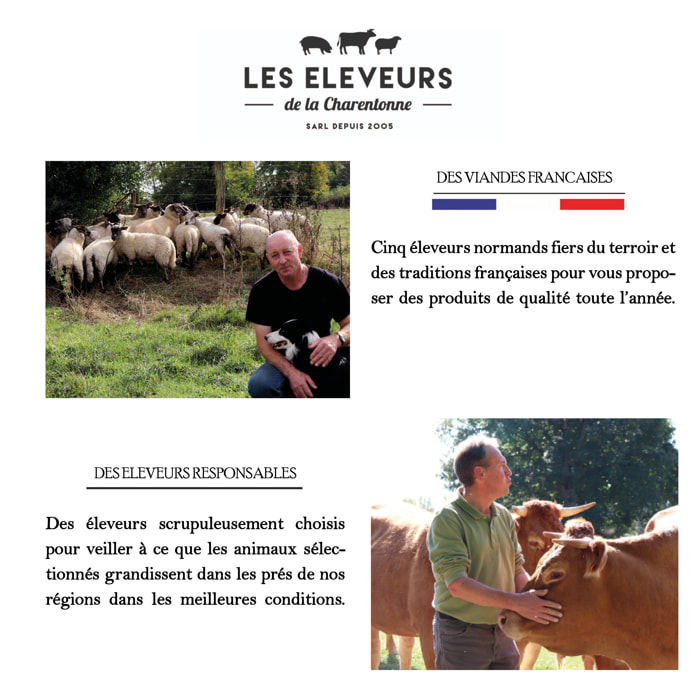 4 Escalopes de dinde - 4x200g - Normandie