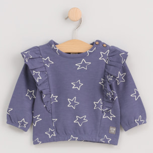 Sudadera felpa Winter Sky Girl