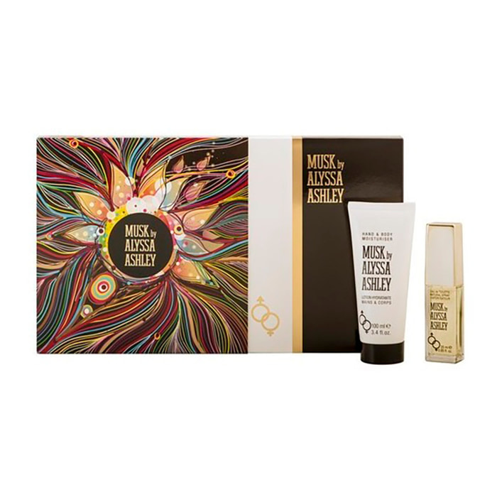 ALYSSA ASHLEY - Musk Eau De Toilette + Deodorante Profumato - Donna - 50 ML + 100 ML
