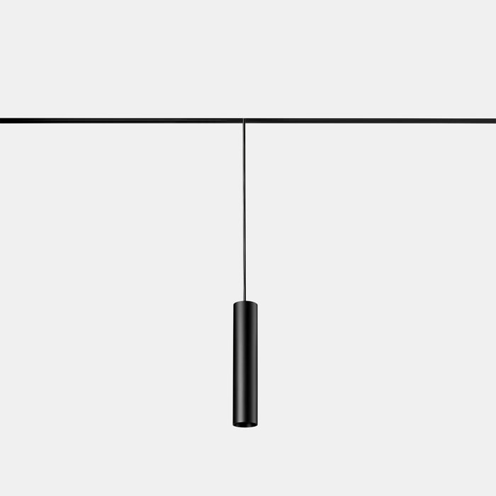 LEDS C4 Vela bajo voltaje con luz led en blanco cálido 2700k en color negro