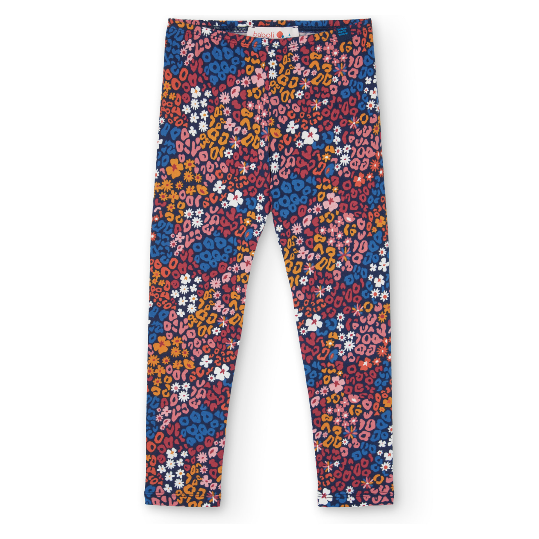 Leggings punto elástico de niña -BCI