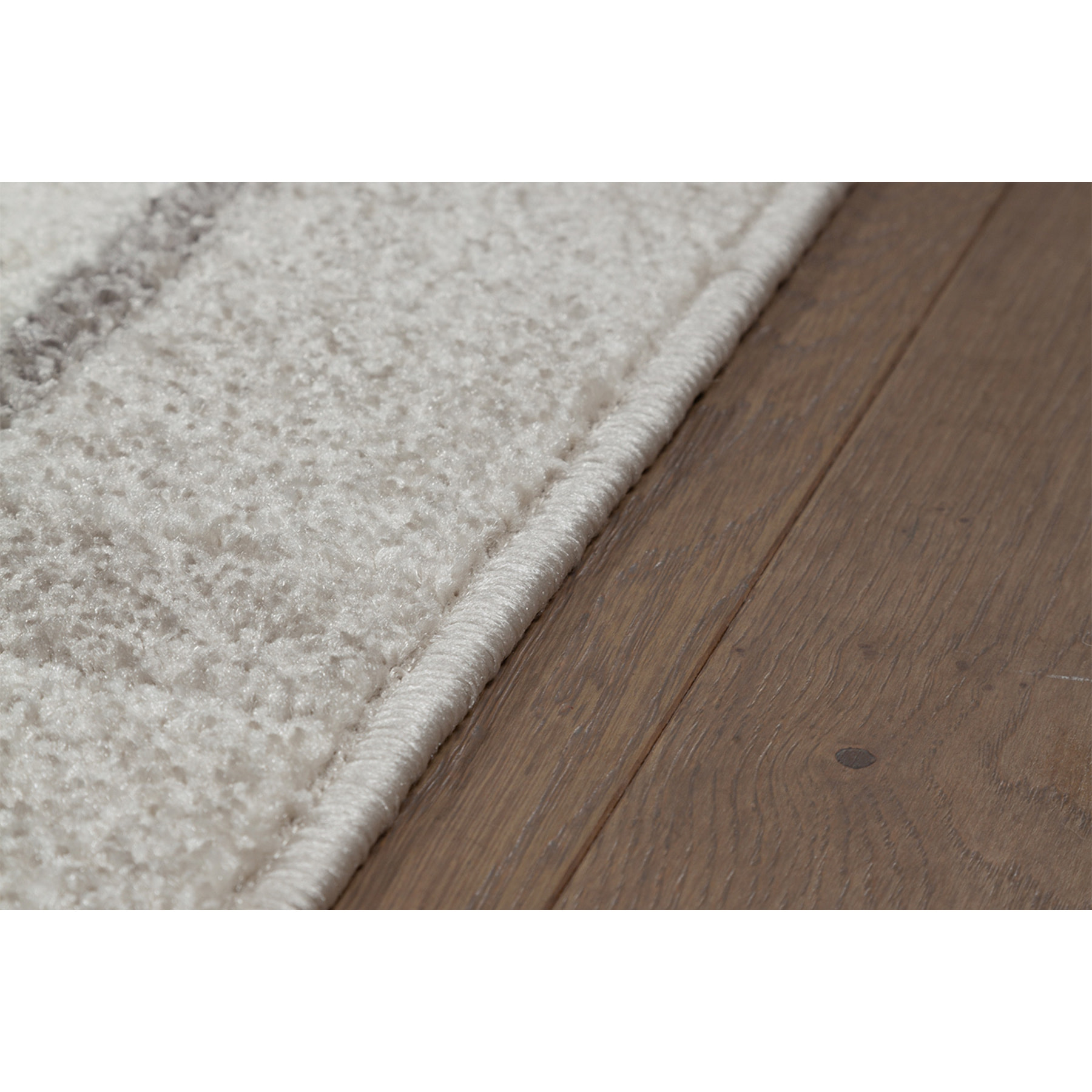 Tapis rectangulaire beige à motifs 150 x 220 cm IRENE